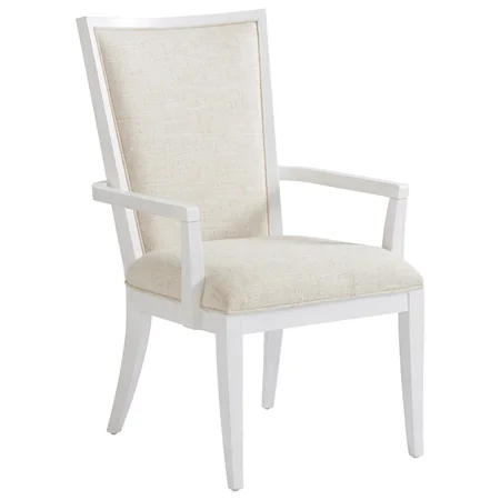 Sea Winds Upholstered Arm Chair in Sanibel Fabric